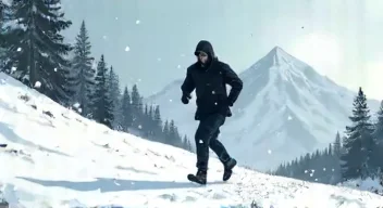 Mein innerer Kampf beim Laufen im Winter (1/10)